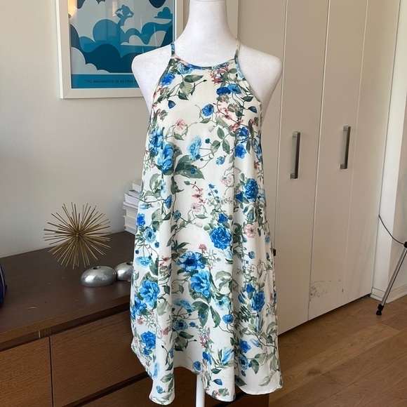 Elan Floral 🌸 Mini Dress 👗 Size M - Picture 1 of 6